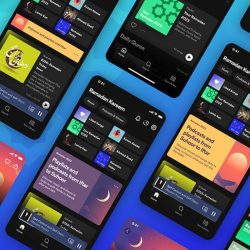 desain aplikasi Spotify